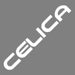 Celica Decal