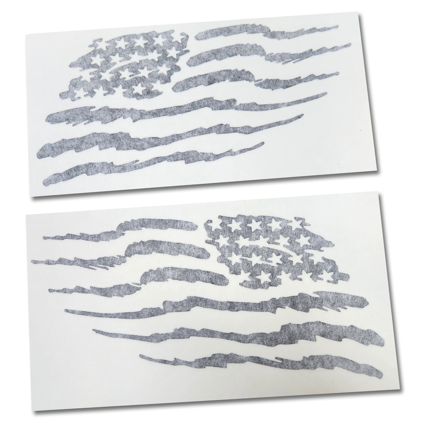 Brush Stroke USA Flag Decal Set - photo 5