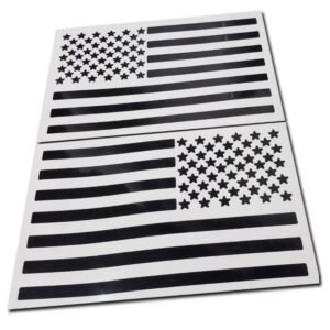 Subdued Style USA Flag Decal Set - photo 2