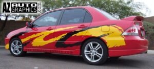 AZ Auto Graphics Brush Design vinyl graphic