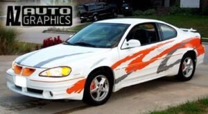 AZ Auto Graphics Brush Design vinyl graphic