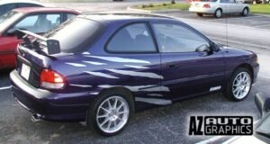 AZ Auto Graphics Brush Design vinyl graphic