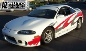 AZ Auto Graphics Brush Design vinyl graphic