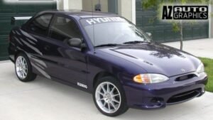 AZ Auto Graphics Brush Design vinyl graphic