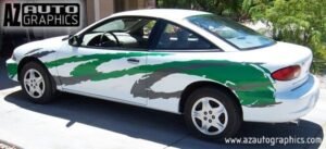 AZ Auto Graphics Brush Design vinyl graphic
