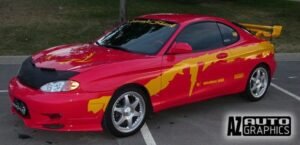 AZ Auto Graphics Brush Design vinyl graphic