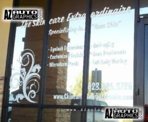 AZ Auto Graphics Commercial vinyl graphic
