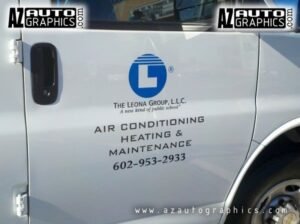 AZ Auto Graphics Commercial vinyl graphic