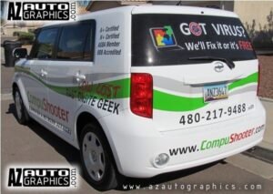 AZ Auto Graphics Commercial vinyl graphic
