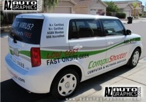 AZ Auto Graphics Commercial vinyl graphic
