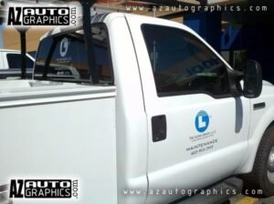 AZ Auto Graphics Commercial vinyl graphic