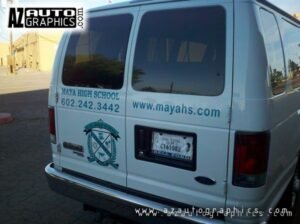 AZ Auto Graphics Commercial vinyl graphic