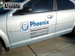 AZ Auto Graphics Commercial vinyl graphic