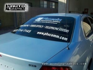 AZ Auto Graphics Commercial vinyl graphic