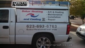 AZ Auto Graphics Commercial vinyl graphic