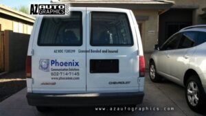 AZ Auto Graphics Commercial vinyl graphic