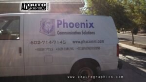 AZ Auto Graphics Commercial vinyl graphic