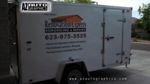 AZ Auto Graphics Commercial vinyl graphic