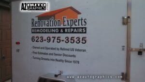 AZ Auto Graphics Commercial vinyl graphic