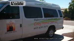 AZ Auto Graphics Commercial vinyl graphic