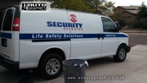 AZ Auto Graphics Commercial vinyl graphic