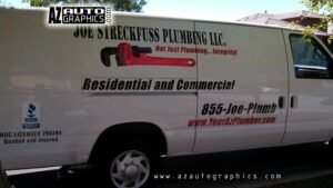 AZ Auto Graphics Commercial vinyl graphic