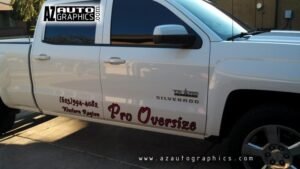AZ Auto Graphics Commercial vinyl graphic