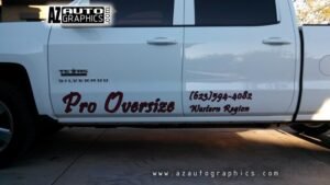 AZ Auto Graphics Commercial vinyl graphic