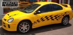 AZ Auto Graphics Flag Design vinyl graphic