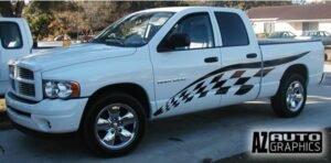 AZ Auto Graphics Flag Design vinyl graphic
