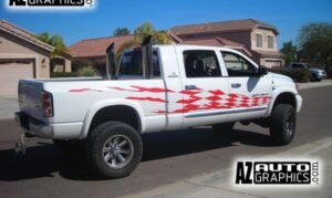 AZ Auto Graphics Flag Design vinyl graphic