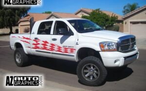 AZ Auto Graphics Flag Design vinyl graphic
