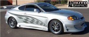 AZ Auto Graphics Flag Design vinyl graphic