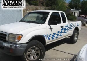 AZ Auto Graphics Flag Design vinyl graphic