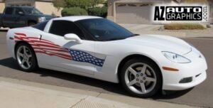 AZ Auto Graphics Flag Design vinyl graphic