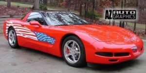 AZ Auto Graphics Flag Design vinyl graphic