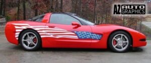 AZ Auto Graphics Flag Design vinyl graphic