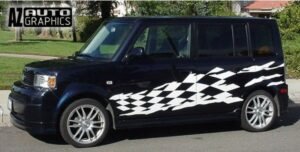 AZ Auto Graphics Flag Design vinyl graphic