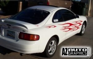 AZ Auto Graphics Flame Design vinyl graphic