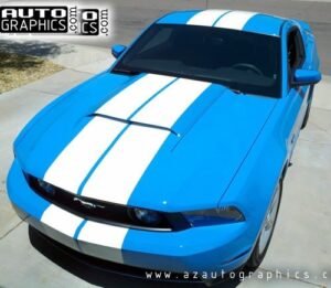 AZ Auto Graphics Racing Stripes vinyl graphic