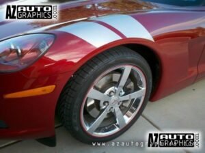 AZ Auto Graphics Racing Stripes vinyl graphic