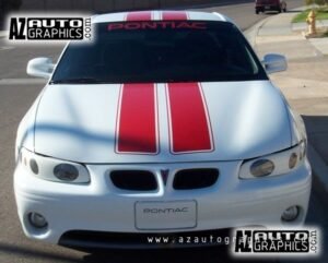 AZ Auto Graphics Racing Stripes vinyl graphic