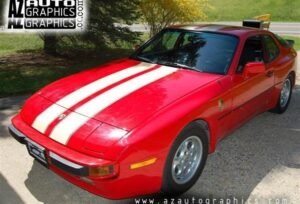 AZ Auto Graphics Racing Stripes vinyl graphic