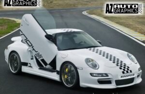 AZ Auto Graphics Racing Stripes vinyl graphic
