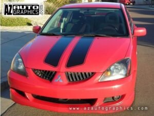 AZ Auto Graphics Racing Stripes vinyl graphic