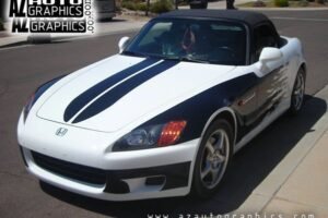 AZ Auto Graphics Racing Stripes vinyl graphic