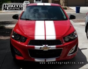AZ Auto Graphics Racing Stripes vinyl graphic