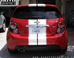 AZ Auto Graphics Racing Stripes vinyl graphic