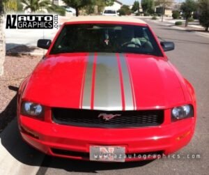 AZ Auto Graphics Racing Stripes vinyl graphic