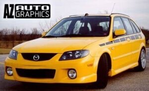 AZ Auto Graphics Stripe Design vinyl graphic